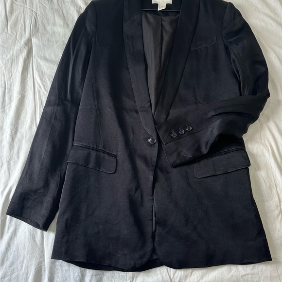H&M Classic Black Suit Jacket - Picture 4 of 8